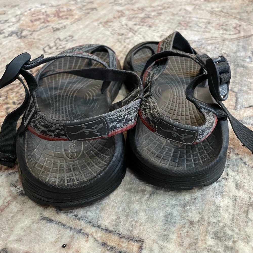 Chaco Z1 Classic Strappy Hiking Sandals in Men’s SIZE 10 EXCELLENT - Picture 6 of 12